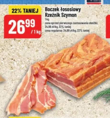 Boczek łososiowy Rzeźnik Szymon