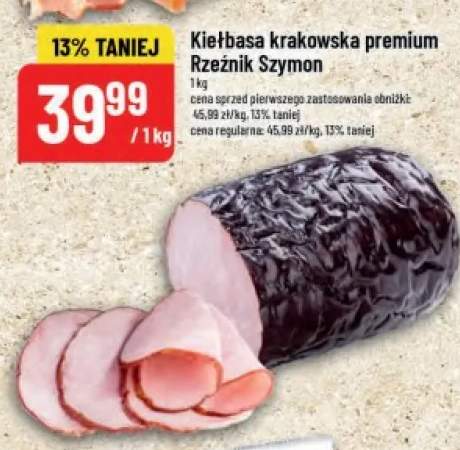Kiełbasa krakowska premium Rzeźnik Szymon
