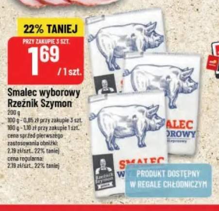 Smalec wyborowy Rzeźnik Szymon