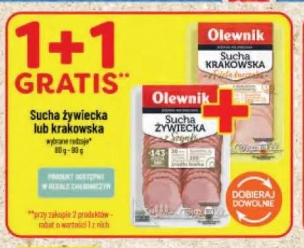Kiełbasa sucha żywiecka Olewnik +1 wariant