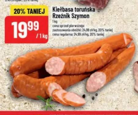 Kiełbasa toruńska Rzeźnik Szymon
