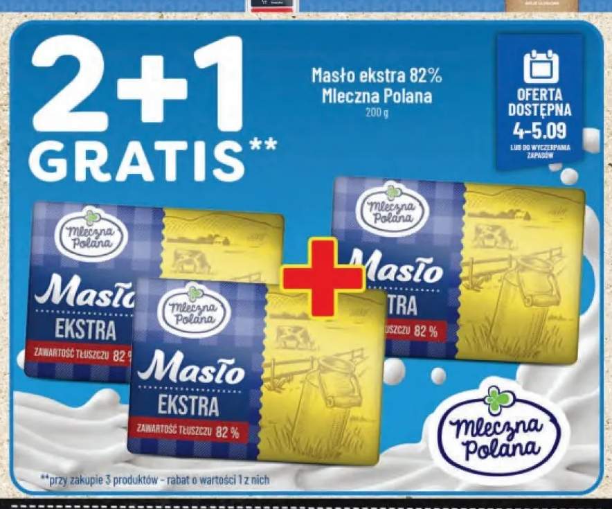 Masło ekstra Mleczna Polana 82%