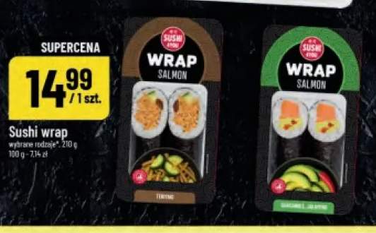 Sushi wrap z łososiem Teriyaki Sushi 4You +1 wariant