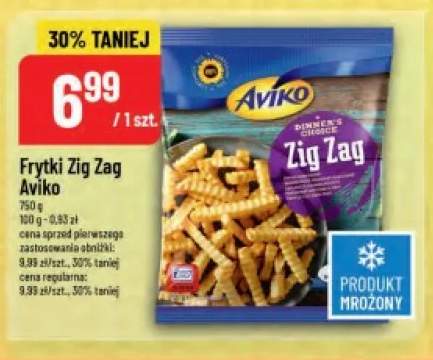 Frytki Zig Zag Aviko