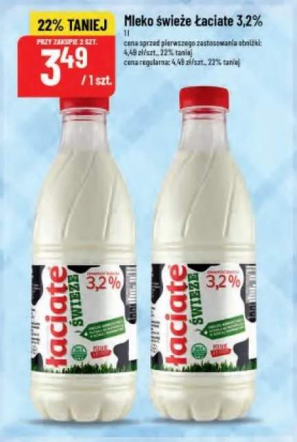 Mleko świeże Łaciate 3,2%