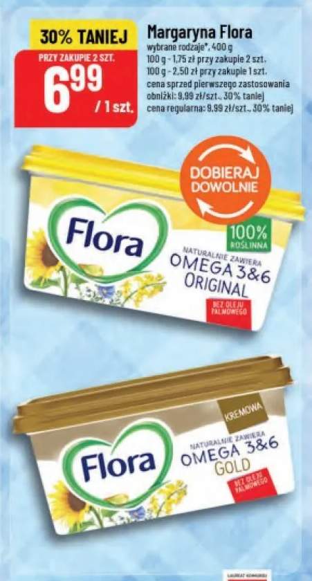 Margaryna Flora Original +1 wariant