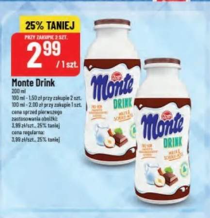 Napój Monte Drink Zott