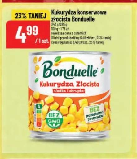 Kukurydza konserwowa złocista Bonduelle