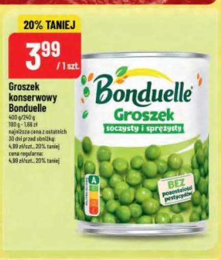Groszek konserwowy Bonduelle