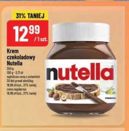 Krem czekoladowy Nutella