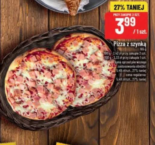 Pizza z szynką