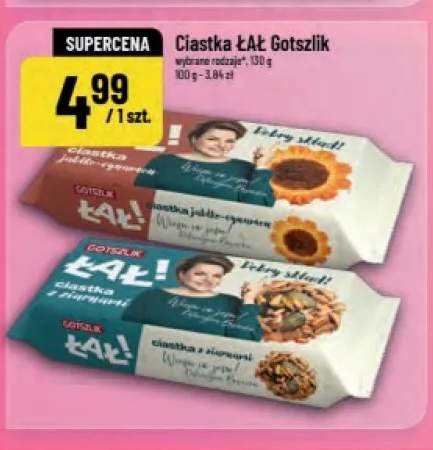 Ciastka jabłko-cynamon ŁA! Gotszlik +1 wariant