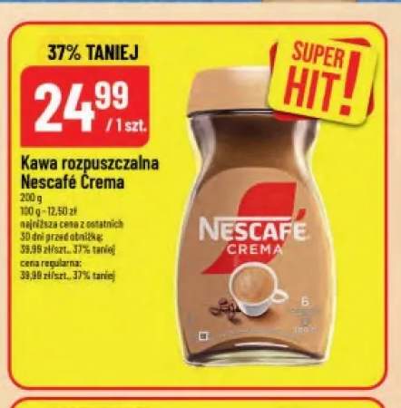 Kawa rozpuszczalna Nescafé Crema