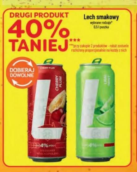 Piwo Lech smakowy Cherry Plum +1 wariant