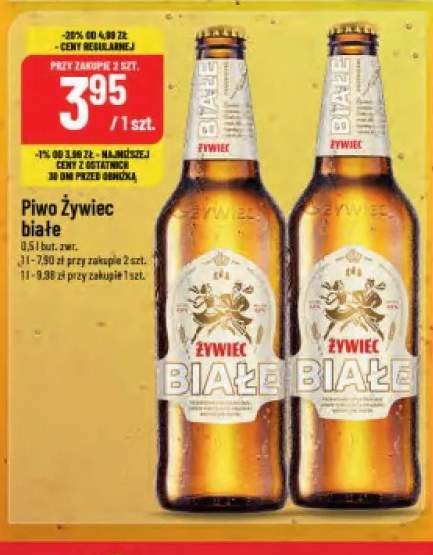Piwo Żywiec białe