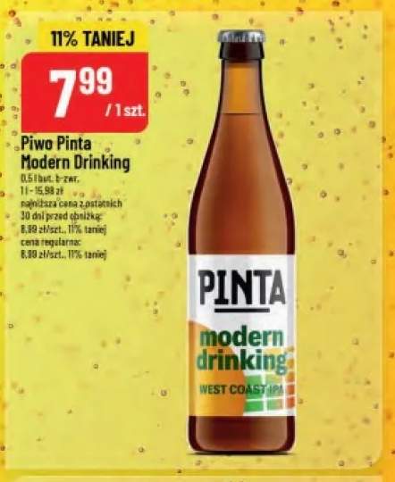 Piwo Pinta Modern Drinking