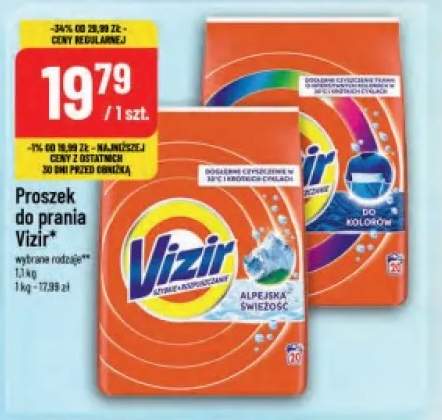 Proszek do prania Vizir