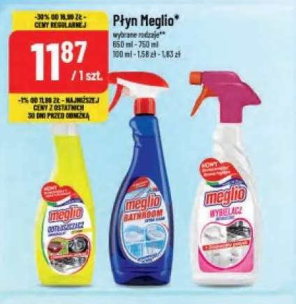Płyn odtłuszczacz uniwersalny Meglio +2 warianty