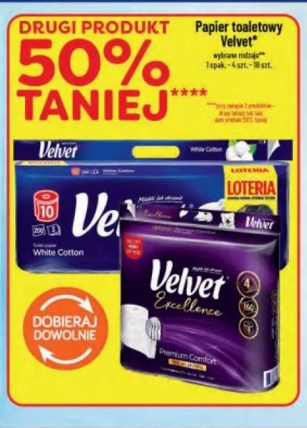 Papier toaletowy Velvet +2 warianty