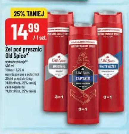 Żel pod prysznic Old Spice Original +2 warianty