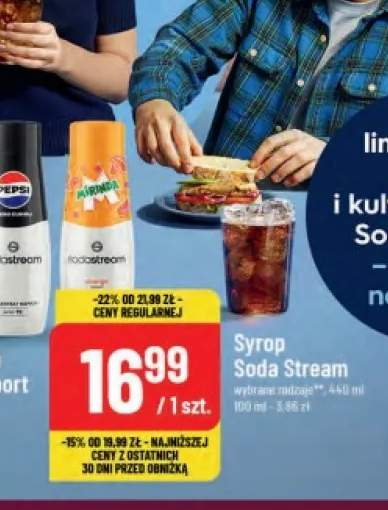 Syrop SodaStream Pepsi Zero Cukru +1 wariant