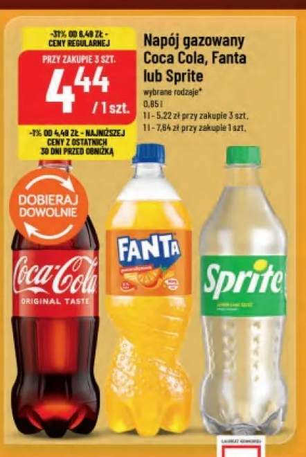 Napój gazowany Coca-Cola Original Taste +2 warianty