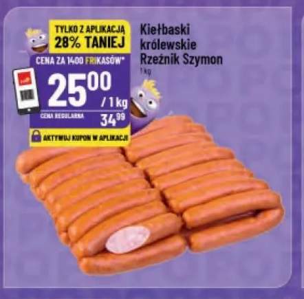 Kiełbaski królewskie Rzeźnik Szymon