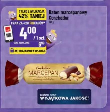 Baton marcepanowy Conchador