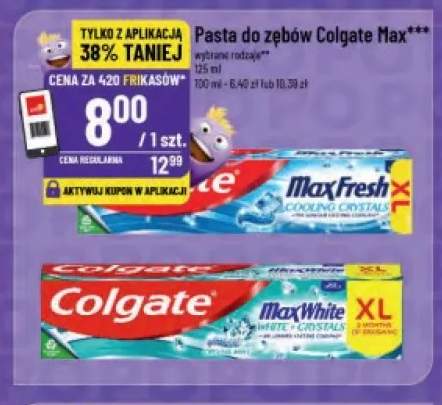 Pasta do zębów Colgate Max Fresh +1 wariant