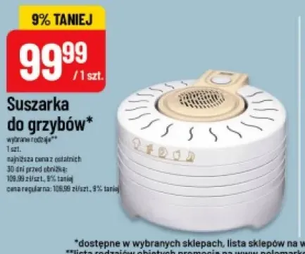 Suszarka do grzybów