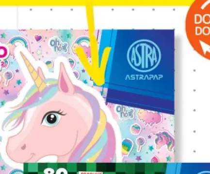 Kolorowy blok techniczny Astra