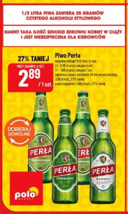 Piwo Perła Chmielowa +2 warianty