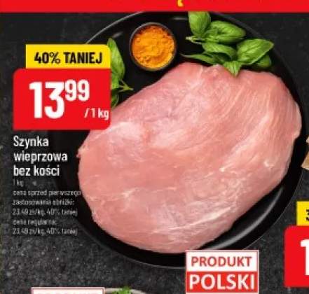 Szynka wieprzowa bez kości