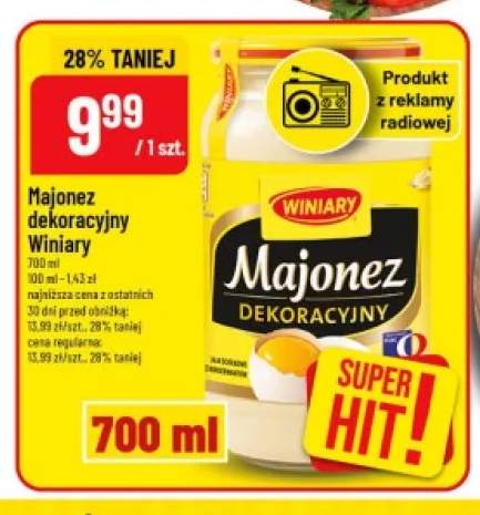 Majonez dekoracyjny Winiary
