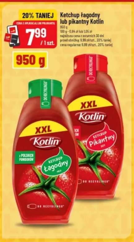 Ketchup łagodny Kotlin +1 wariant