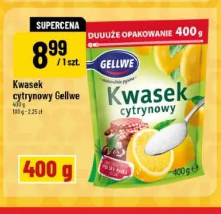 Kwasek cytrynowy Gellwe