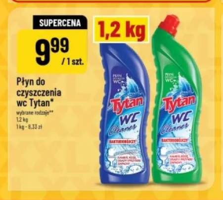 Płyn do czyszczenia WC Tytan