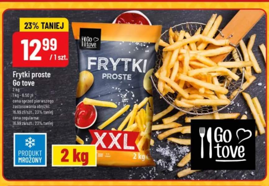 Frytki proste Go tove