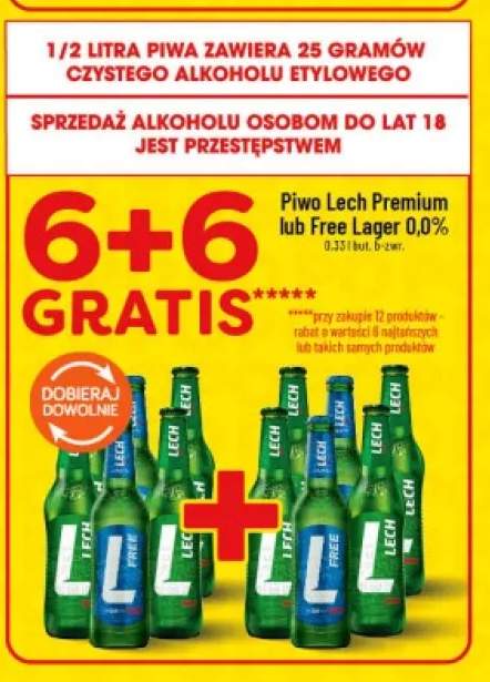 Piwo Lech Premium +1 wariant