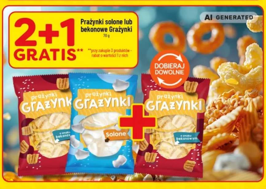 Prażynki solone Grażynki +1 wariant