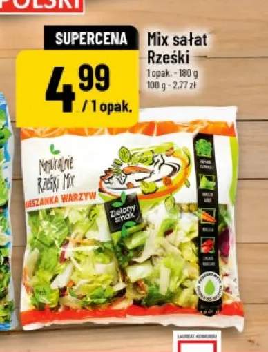 Mix sałat Rześki Zielony Smak
