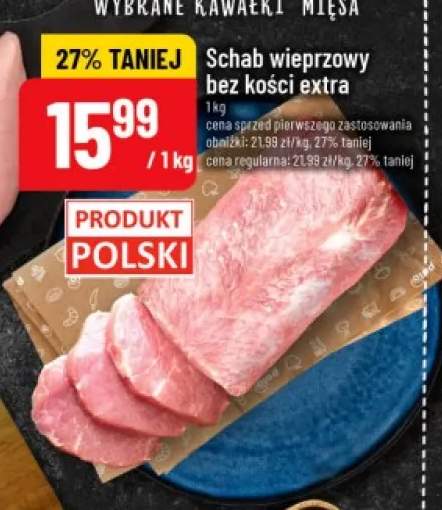 Schab wieprzowy bez kości extra