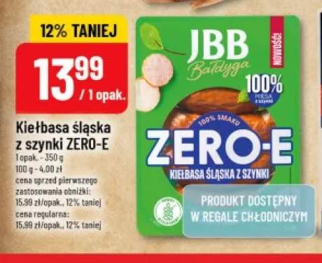Kiełbasa śląska z szynki ZERO-E