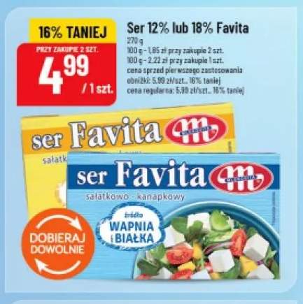 Ser Favita 12% +1 wariant