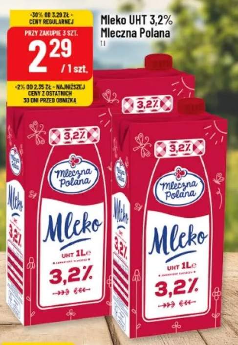 Mleko UHT Mleczna Polana 3,2%