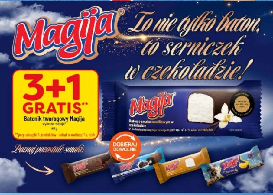 Batonik twarogowy Magija