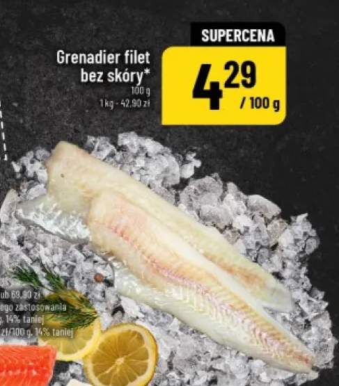 Grenadier filet bez skóry