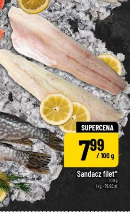 Sandacz filet