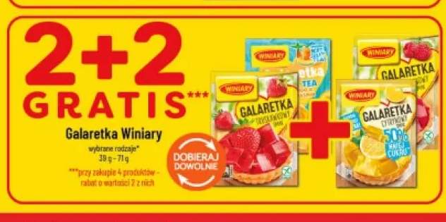 Galaretka truskawkowa Winiary +3 warianty