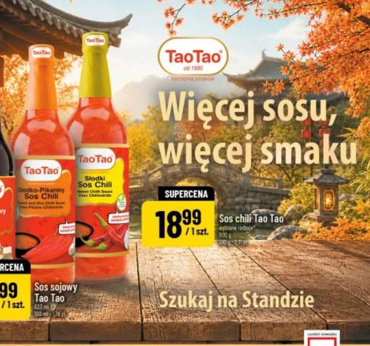 Sos chili słodko-pikantny Tao +1 wariant